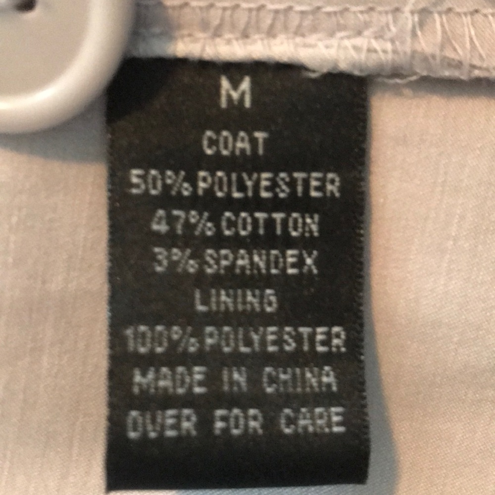 Grey/silver trench coat - Picture 9 of 10